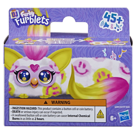 Figurine cu eroi si personaje - FURBY DJ FURBLETS JUCARIE INTERACTIVA SMILES