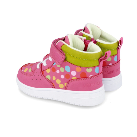 Incaltaminte copii - Ghetute pentru fetite cu buline, Agatha Ruiz De La Prada