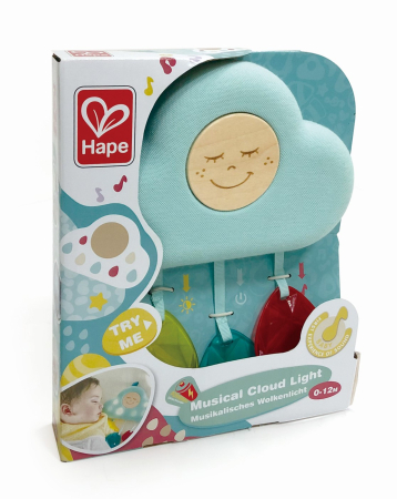 Jucarii pentru bebelusi - HAPE NOR MUZICAL CU LUMINI