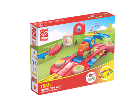 Jucarii din lemn - HAPE SINA DE TREN SENZORIALA
