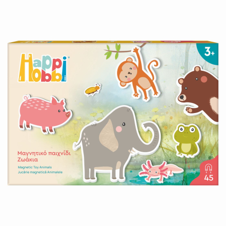 Jucarii - HAPPI HOBBI JUCARIE MAGNETICA CU ANIMALE