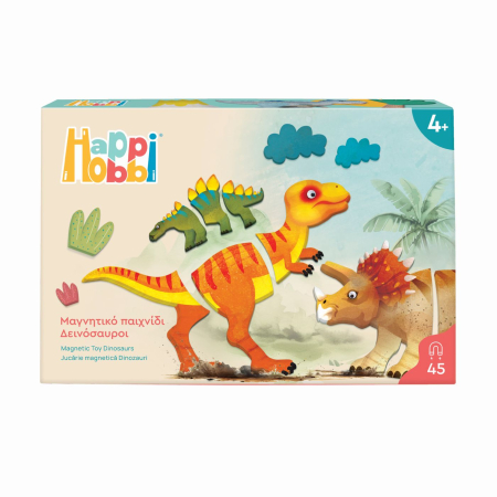 Jucarii - HAPPI HOBBI JUCARIE MAGNETICA DINOZAURI
