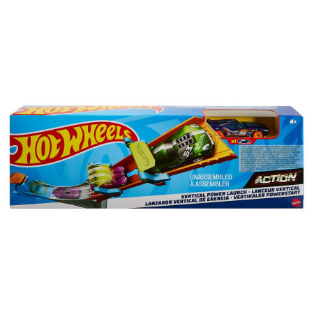 Masinute, Motociclete, Elicoptere, Avioane - HOT WHEELS PISTA OBSTACOL POWER SLAM