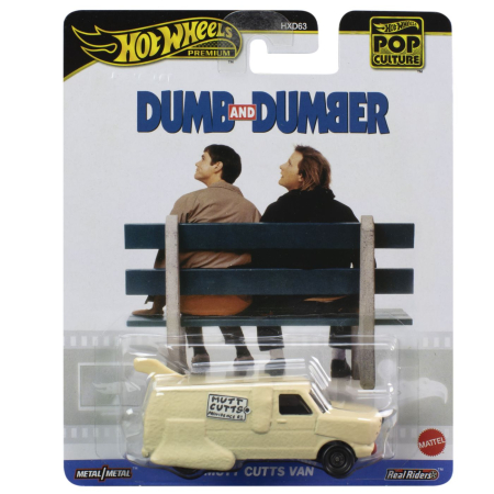 Masinute, Motociclete, Elicoptere, Avioane - HOT WHEELS POP CULTURE MASINUTA METALICA DUMB AND DUMBER MUTT CUTTS VAN SCARA 1:64
