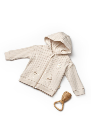 Haine copii - Jacheta cu gluga pentru copii, TeddyBear, BabyCosy