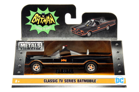 Masinute, Motociclete, Elicoptere, Avioane - JADA BATMAN DC MASINUTA METALICA BATMOBILE SCARA 1 LA 32
