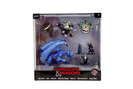 Jucarii - JADA DUNGEONS DRAGONS SET 7 FIGURINE METALICE