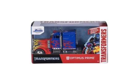 Masinute, Motociclete, Elicoptere, Avioane - JADA TRANSFORMERS MASINUTA METALICA OPTIMUS PRIME SCARA 1 LA 32