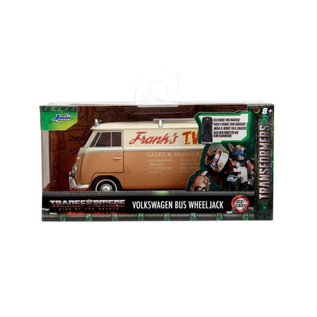 Jucarii - JADA TRANSFORMERS T7 MASINUTA METALICA VOLKSWAGEN WHEELJACK SCARA 1 LA 32