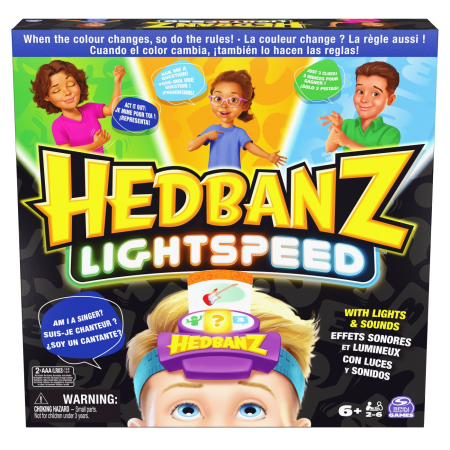 Jocuri și cărți de joc - JOC HEDBANZ LIGHTSPEED