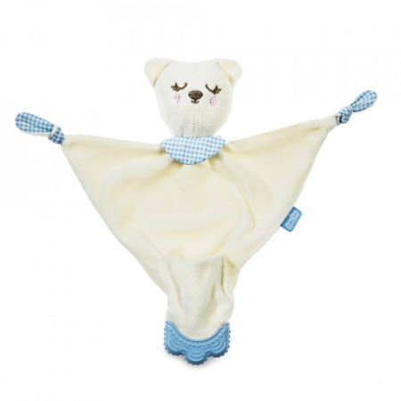 Jucarii - Jucarie atasament cu manusa dentitie BabyJem (Culoare: Roz)