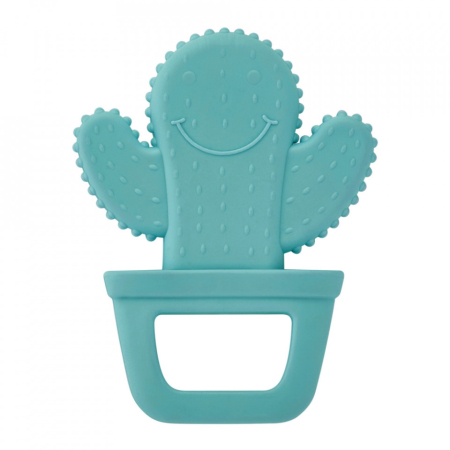 Jucarii - Jucarie dentitie BabyJem Cactus (Culoare: Bleu)