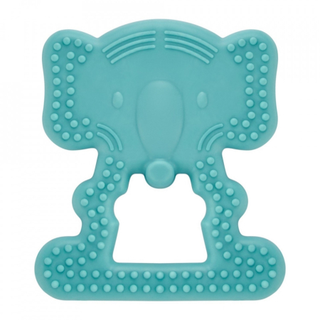 Jucarii - Jucarie dentitie BabyJem Elefant (Culoare: Bleu)