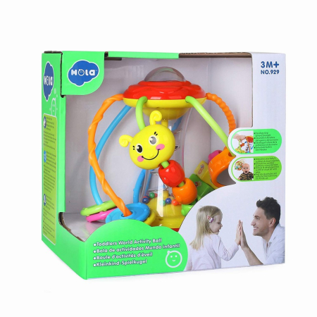 Jucarii pentru bebelusi - JUCARIE MOTRICA MINGE CU ACTIVITATI