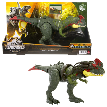 Figurine cu eroi si personaje - JURASSIC WORLD GIGANTIC TRACKERS DINOZAUR SINOTYRANNUS