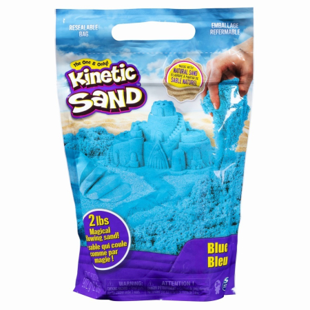 Jucării creative și jocuri de rol - KINETIC SAND 900GRAME ALBASTRU