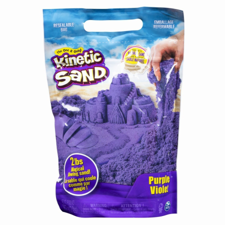 Jucării creative și jocuri de rol - KINETIC SAND 900GRAME VIOLET
