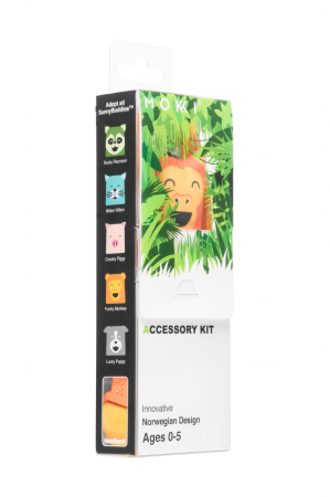 Alte accesorii copii - Kit accesorii pentru ochelari de soare MOKKI Clicku0026Change, galben