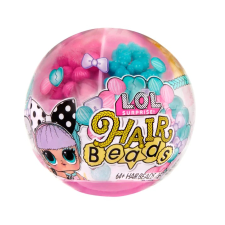 Papusi si accesorii - L.O.L. SURPRISE! PAPUSA HAIR BEADS TOTS