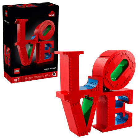 Seturi de construcție și cuburi - LEGO ART LOVE 31214
