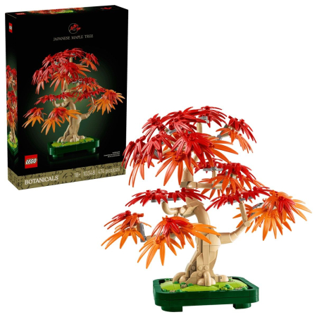Seturi de construcție și cuburi - LEGO BOTANICALS BONSAI DE ARTAR JAPONEZ ROSU 10348