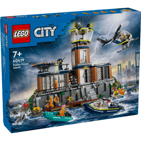 Seturi de construcție și cuburi - LEGO CITY INSULA INCHISOARE 60419