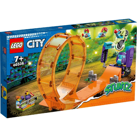 Seturi de construcție și cuburi - LEGO CITY STUNTZ CASCADORIE ZDROBITOARE IN BUCLA 60338
