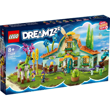 Seturi de construcție și cuburi - LEGO DREAMZ GRAJDUL CREATURILOR DIN VIS 71459