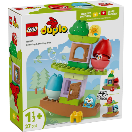 Seturi de construcție și cuburi - LEGO DUPLO COPAC PENTRU CONTRABALANTA SI STIVUIRE 10440