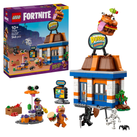 Seturi de construcție și cuburi - LEGO FORTNITE RESTAURANTUL DURRR BURGER 77076