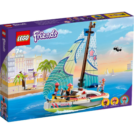 Seturi de construcție și cuburi - LEGO FRIENDS AVENTURA NAUTICA A LUI STEPHANIE 41716