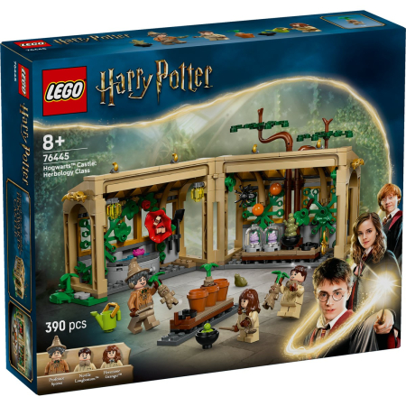 Seturi de construcție și cuburi - LEGO HARRY POTTER CASTELUL HOGWARTS LECTIA DE IERBOLOGIE 76445