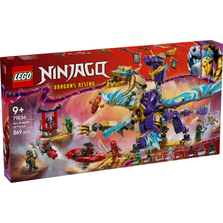 Seturi de construcție și cuburi - LEGO NINJAGO DRAGONUL CONCENTRARII ARC 71836