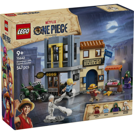Seturi de construcție și cuburi - LEGO ONE PIECE INFRUNTARE CU CAPITANUL SMOKER 75642