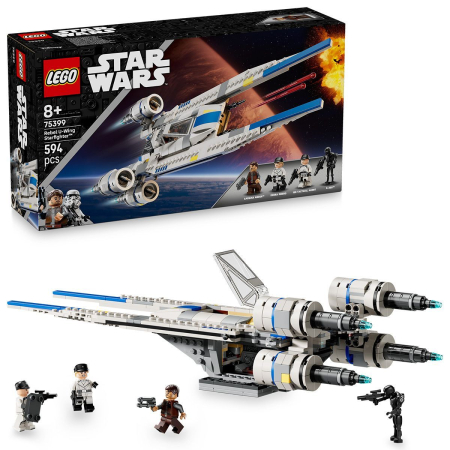 Seturi de construcție și cuburi - LEGO STAR WARS NAVA STELARA U-WING A REBELILOR 75399
