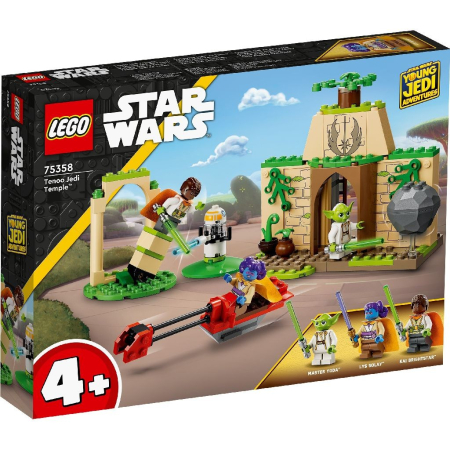 Seturi de construcție și cuburi - LEGO STAR WARS TEMPLUL JEDI DE PE TENOO 75358