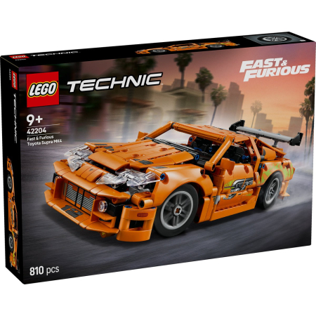 Seturi de construcție și cuburi - LEGO TECHNIC FAST AND FURIOUS TOYOTA SUPRA MK4 42204