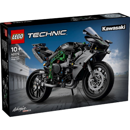 Seturi de construcție și cuburi - LEGO TECHNIC MOTOCICLETA KAWASAKI NINJA H2R 42170
