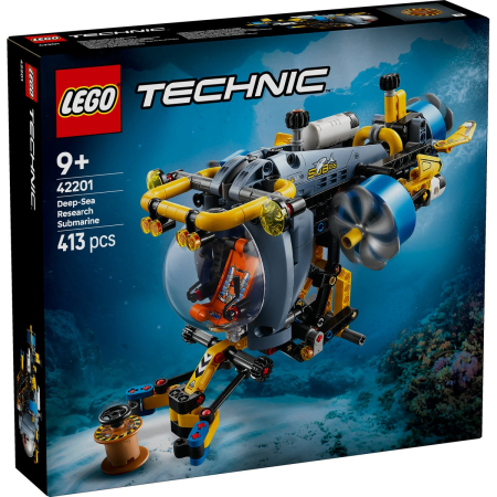 Seturi de construcție și cuburi - LEGO TECHNIC SUBMARIN DE CERCETARE 42201