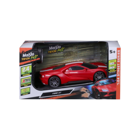 Mașinuțe cu telecomandă - MAISTO MASINUTA CU TELECOMANDA 2.4GHz FORD GT SCARA 1 LA 24