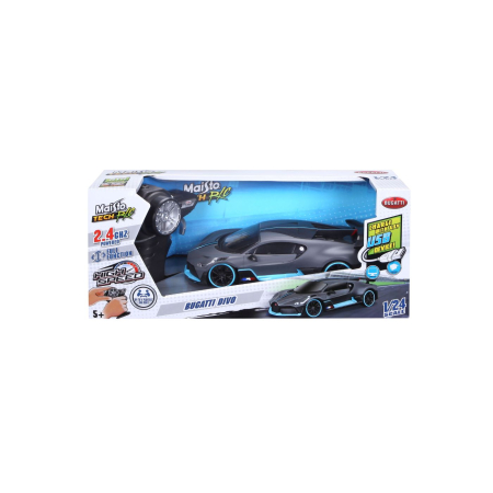 Mașinuțe cu telecomandă - MAISTO MASINUTA PREMIUM CU TELECOMANDA BUGATTI DIVO 2.4 GHz REINCARCABILA SCARA 1 LA 24