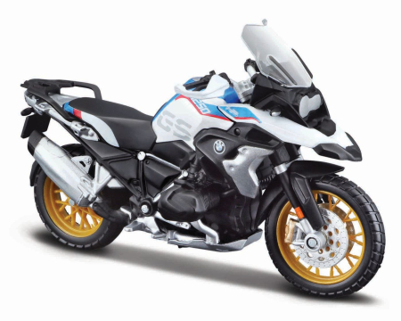 Masinute, Motociclete, Elicoptere, Avioane - MAISTO MOTOCICLETA METALICA EDITIE SPECIALA BMW R 1250 SCARA 1 LA 18