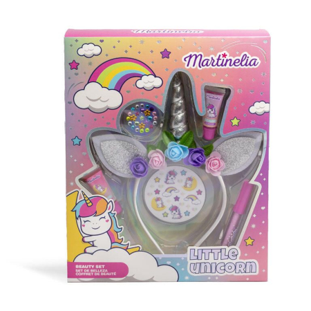 Jucarii - MARTINELIA LITTLE UNICORN SET DE INFRUMUSETARE CU BENTITA
