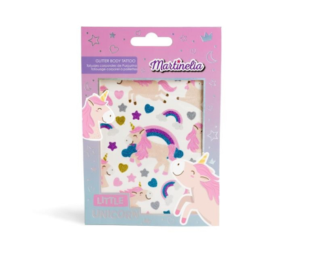 Cosmetice pentru copii - MARTINELIA LITTLE UNICORN TATUAJE CU SCLIPICI