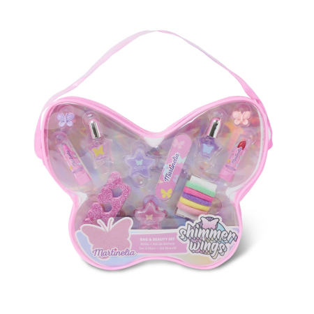 Cosmetice pentru copii - MARTINELIA SHIMMER WINGS SET INFRUMUSETARE IN GENTUTA DE TRANSPORT
