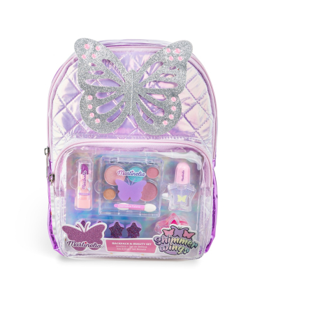 Cosmetice pentru copii - MARTINELIA SHIMMER WINGS SET INFRUMUSETARE SI RUCSAC