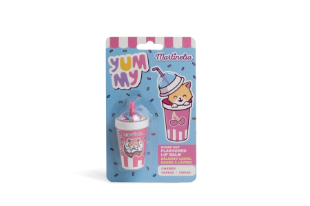 Jucarii - MARTINELIA YUMMY BALSAM DE BUZE IN FORMA DE PAHAR CU PAI