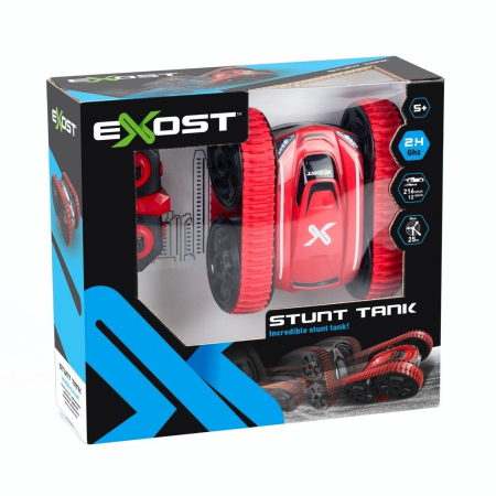 Jucarii - MASINA CU RADICOMANDA EXOST RC STUNT TANK