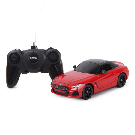 Mașinuțe cu telecomandă - MASINA CU TELECOMANDA BMW Z4 ROSU SCARA 1 LA 24