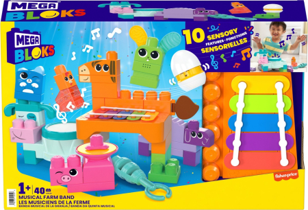 Seturi de construcție și cuburi - MEGA BLOKS SET DE CONSTRUCTIE 40 PIESE